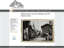 Tablet Screenshot of prohistoria.ch